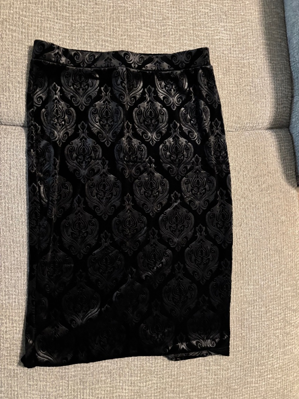 Black skirt